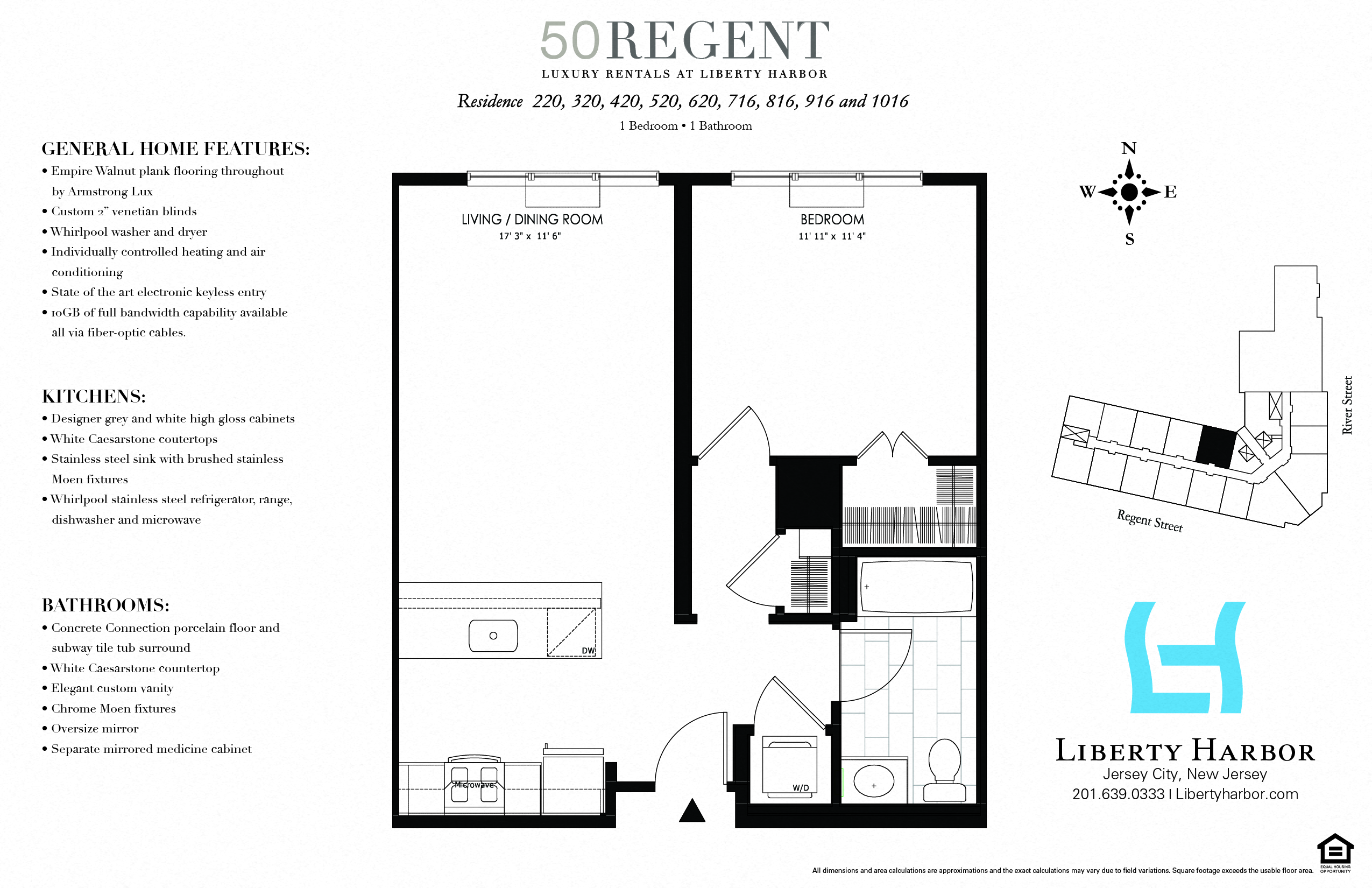 50 Regent Luxury Apartments at Jersey City Liberty Harbor