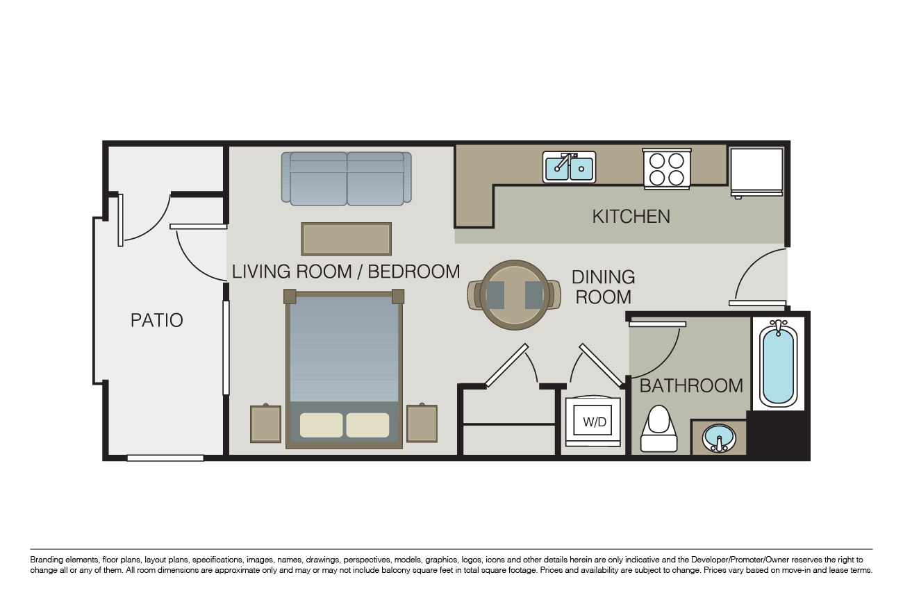 A1 floor plan image