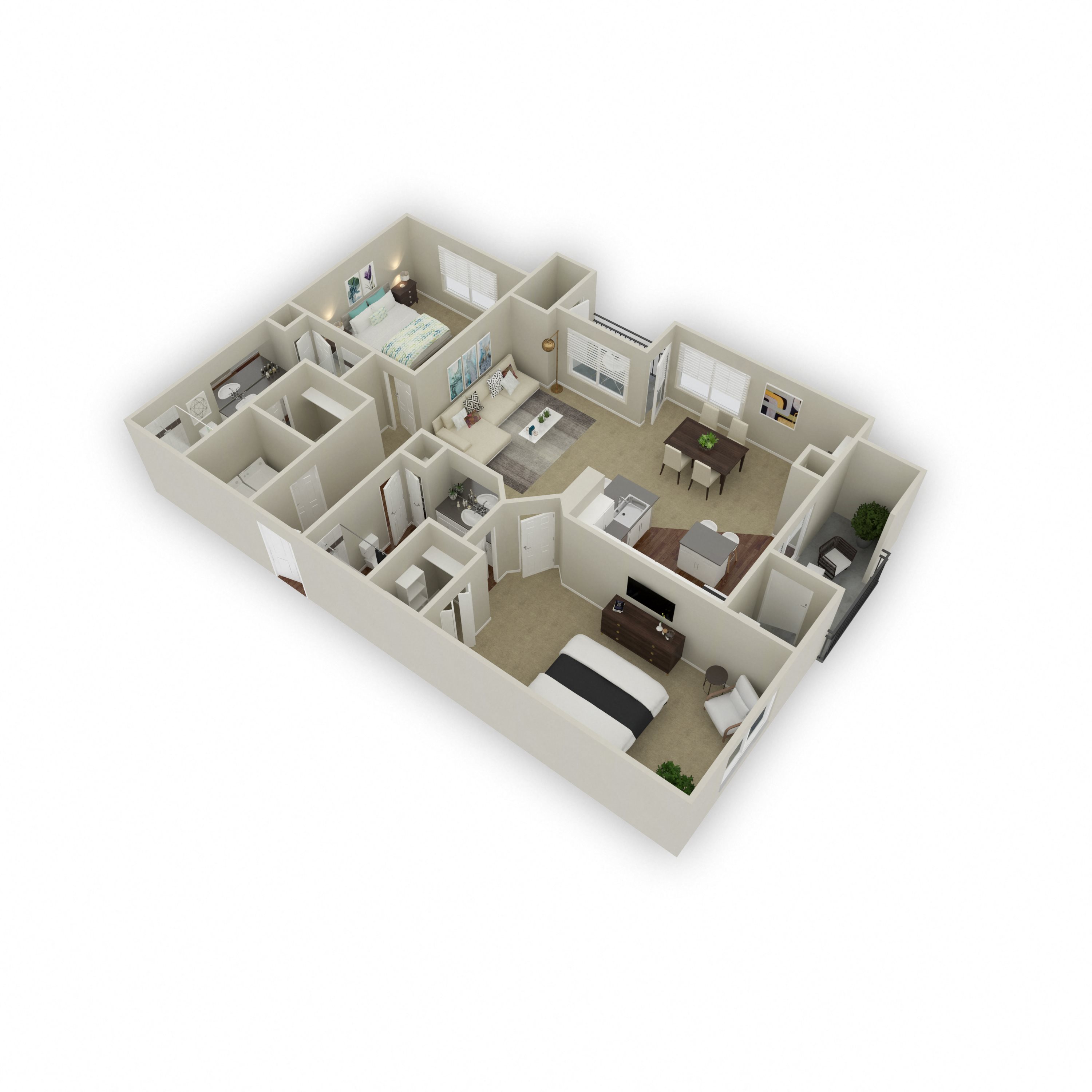 Floor Plans of Viridian in Greenwood Village, CO