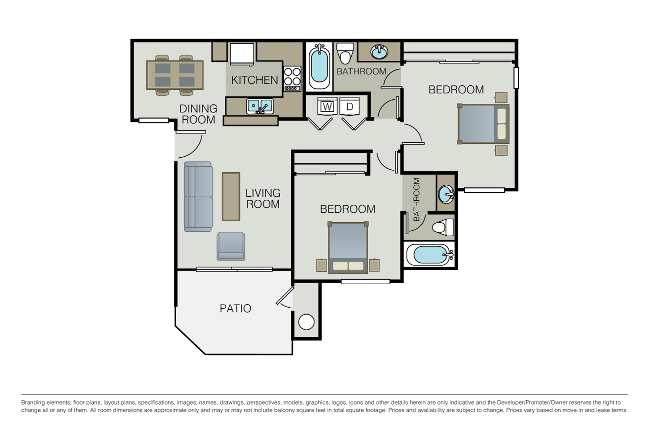 Plan 2B floor plan