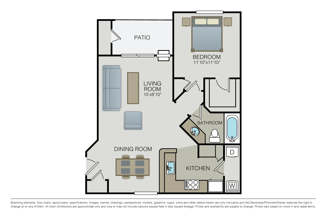 The Atherton floor plan image