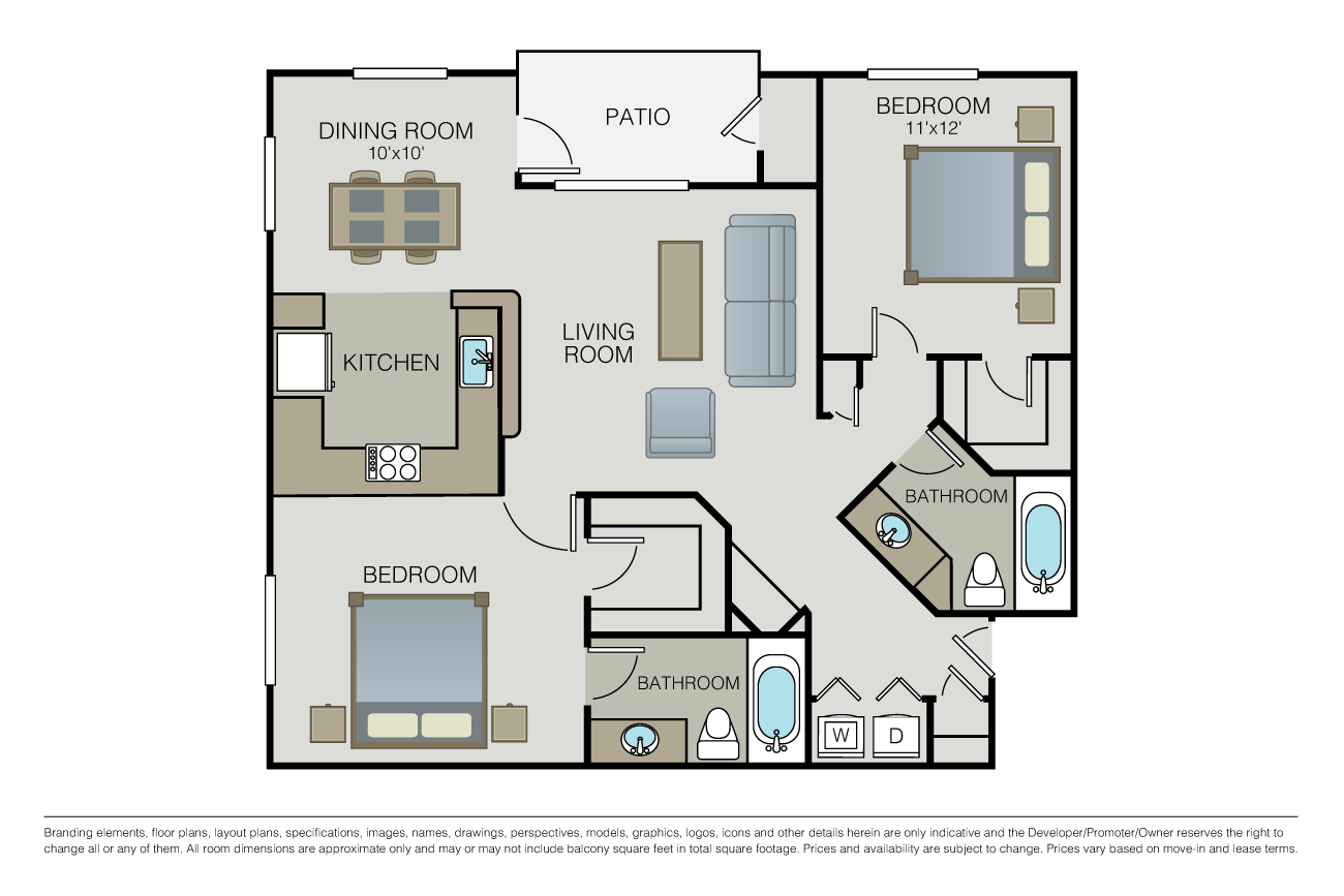 The Monterey floor plan image
