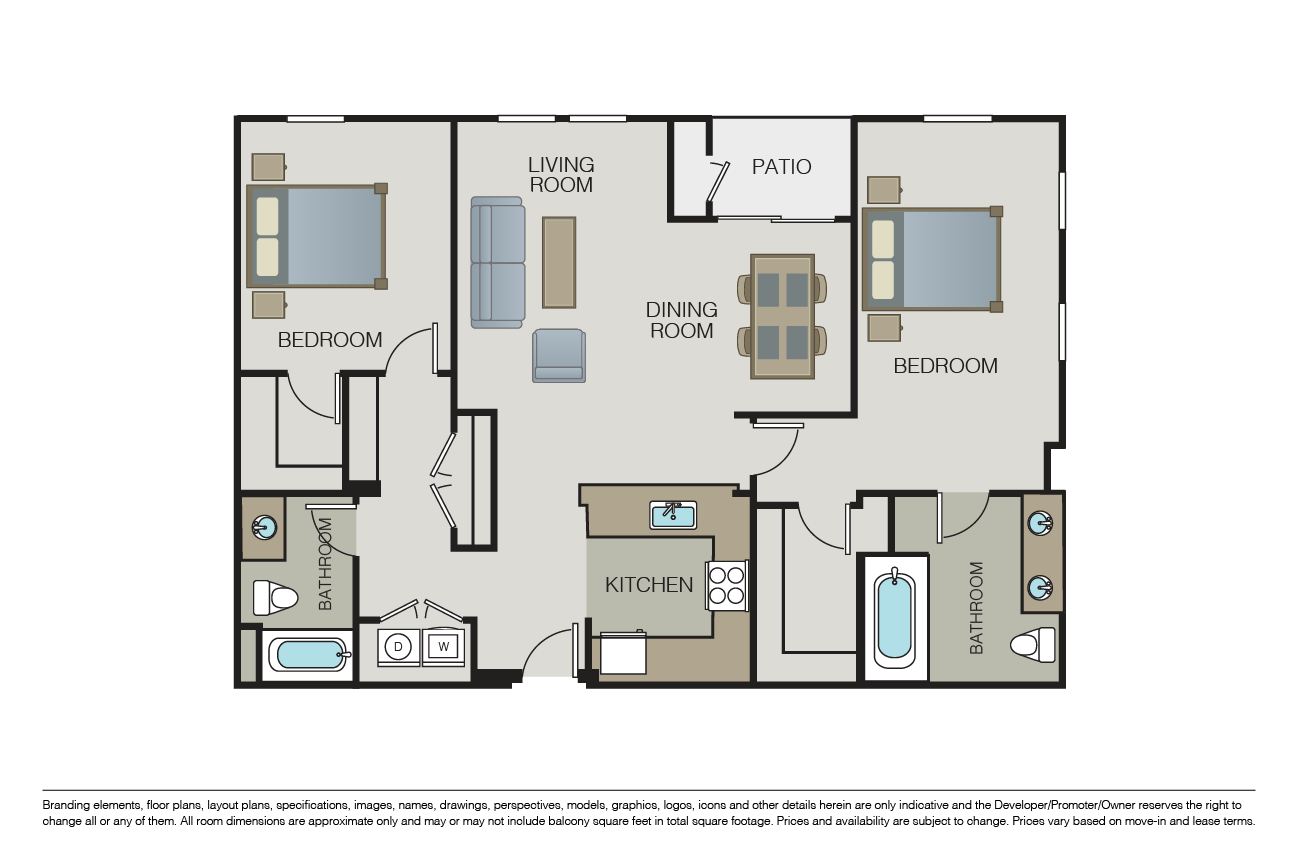 Plan 2E floor plan