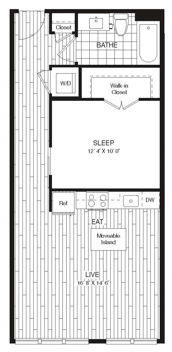Apartment 27-504 floorplan