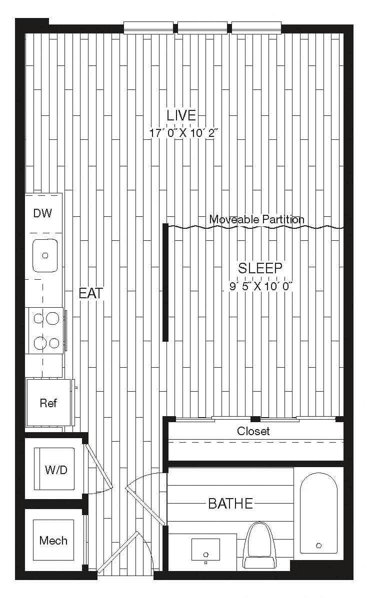 Apartment 27-234 floorplan