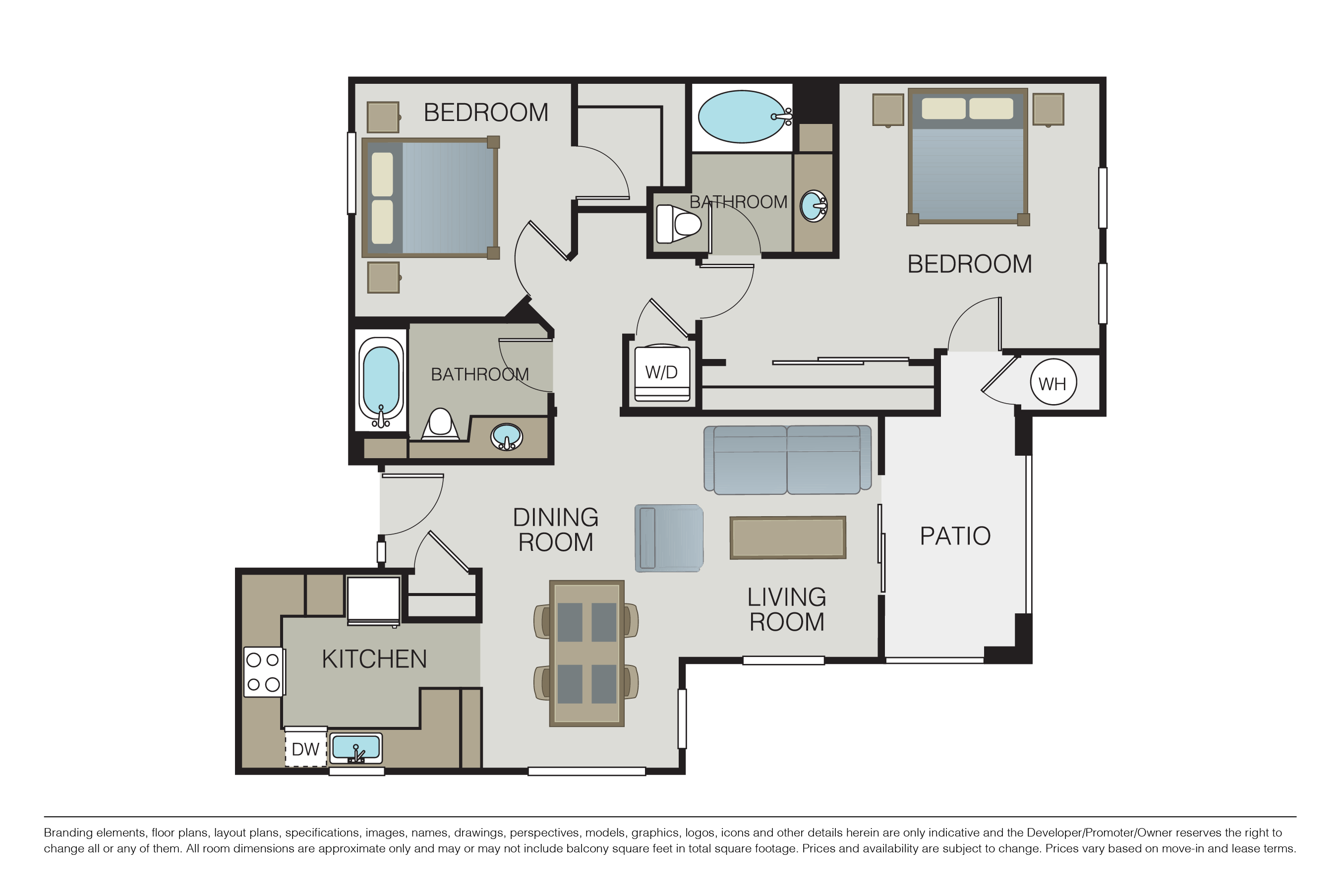 La Catania floor plan