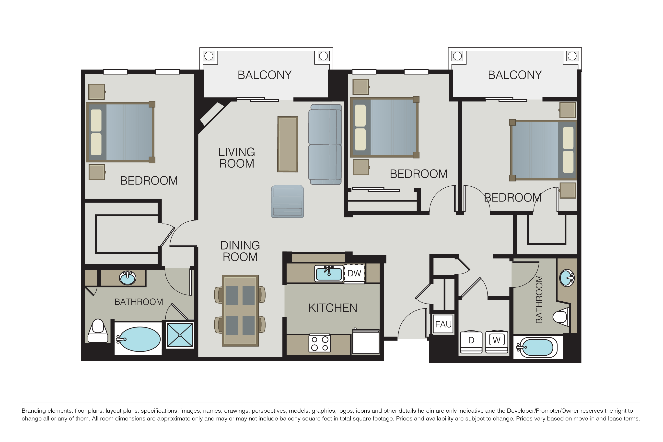 Del Palazzo floor plan