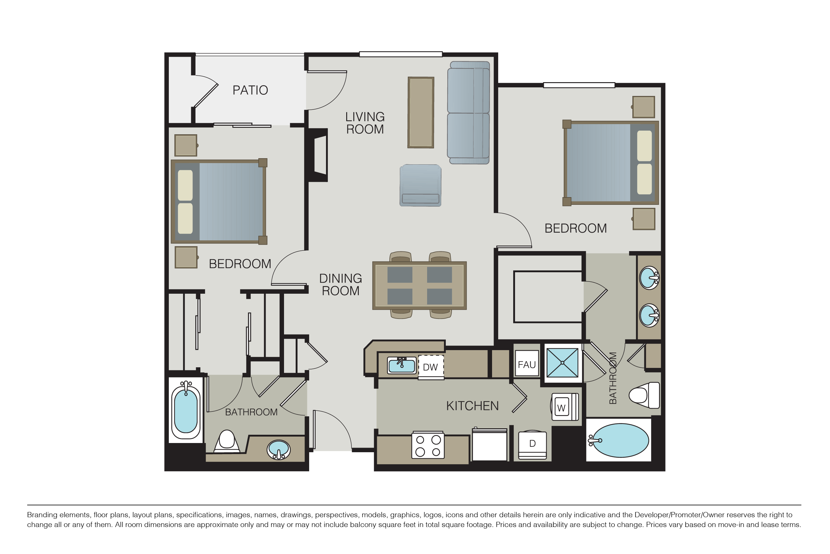 Il Bari floor plan