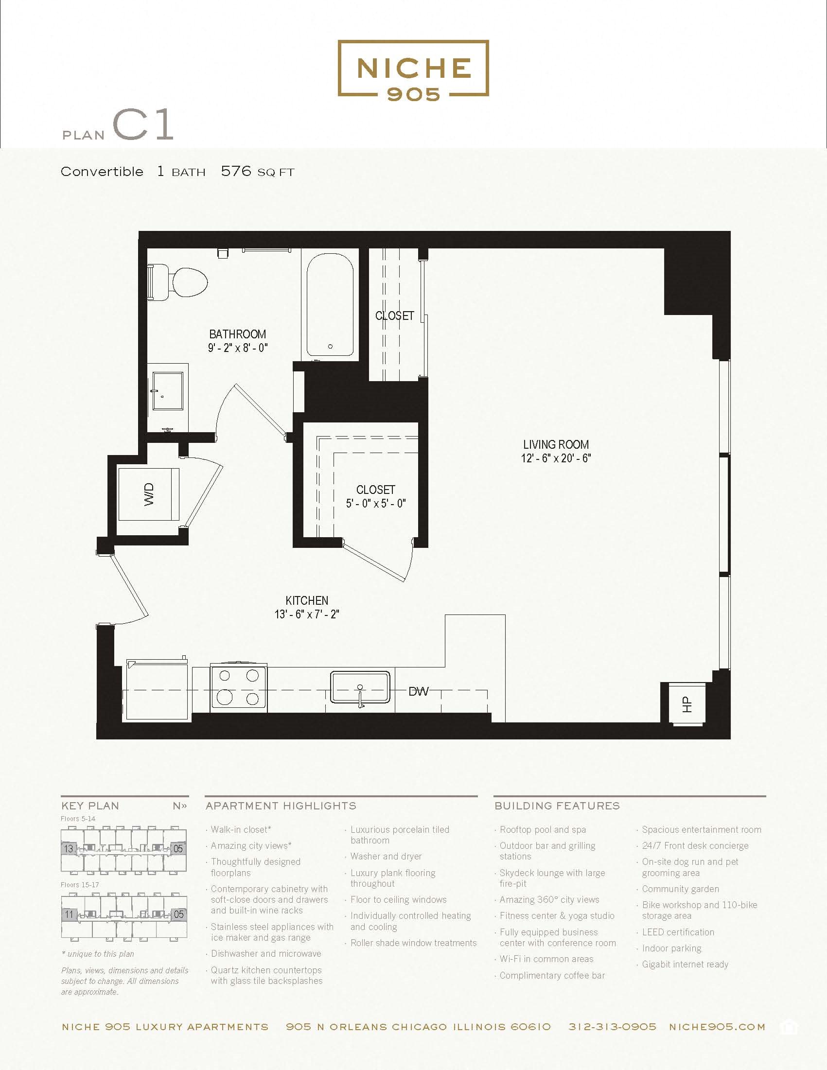 C1 C1 Floorplan