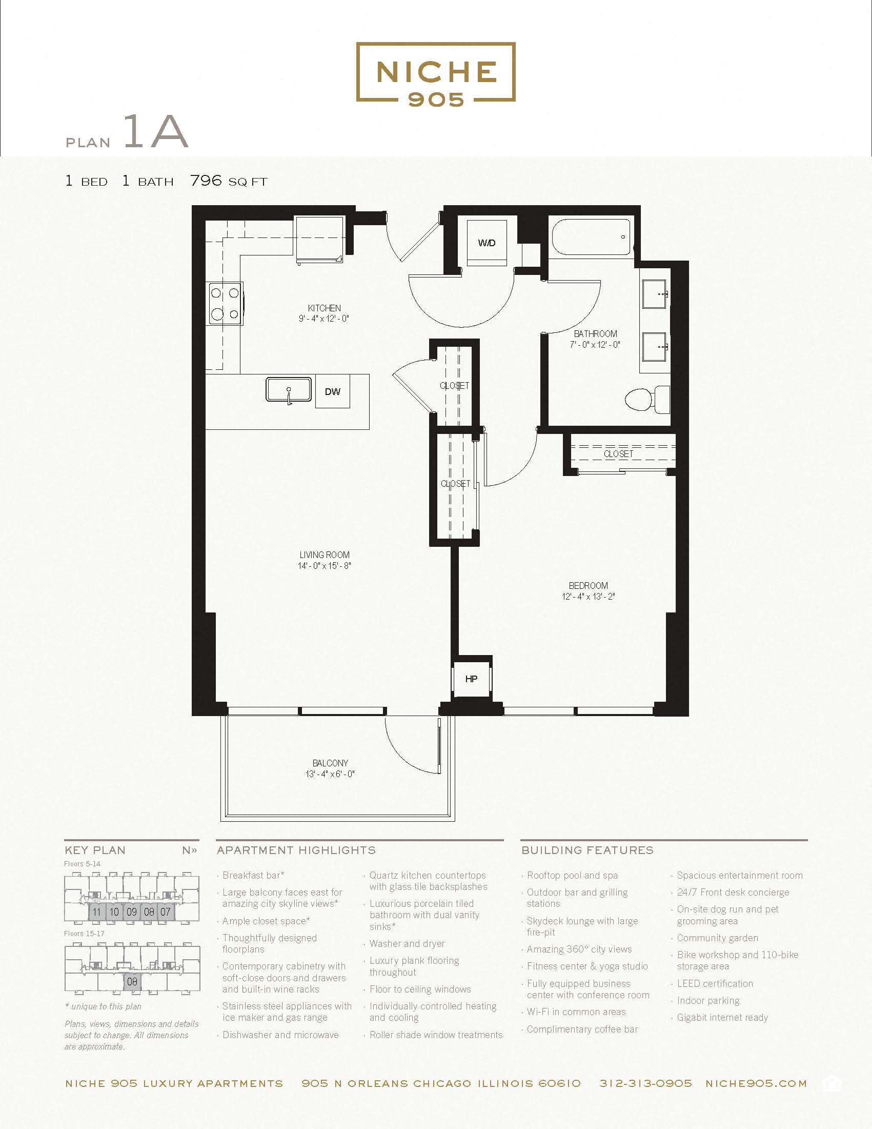1A 1A Floorplan