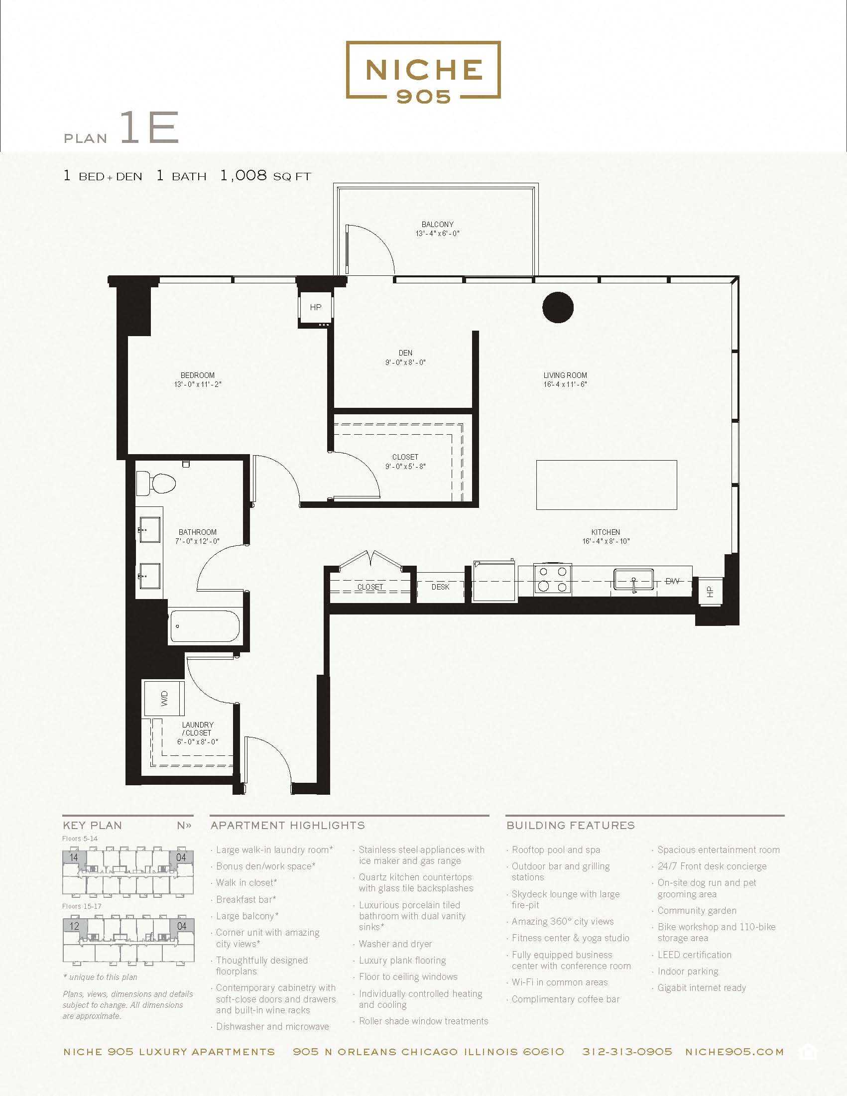 1E 1E Floorplan