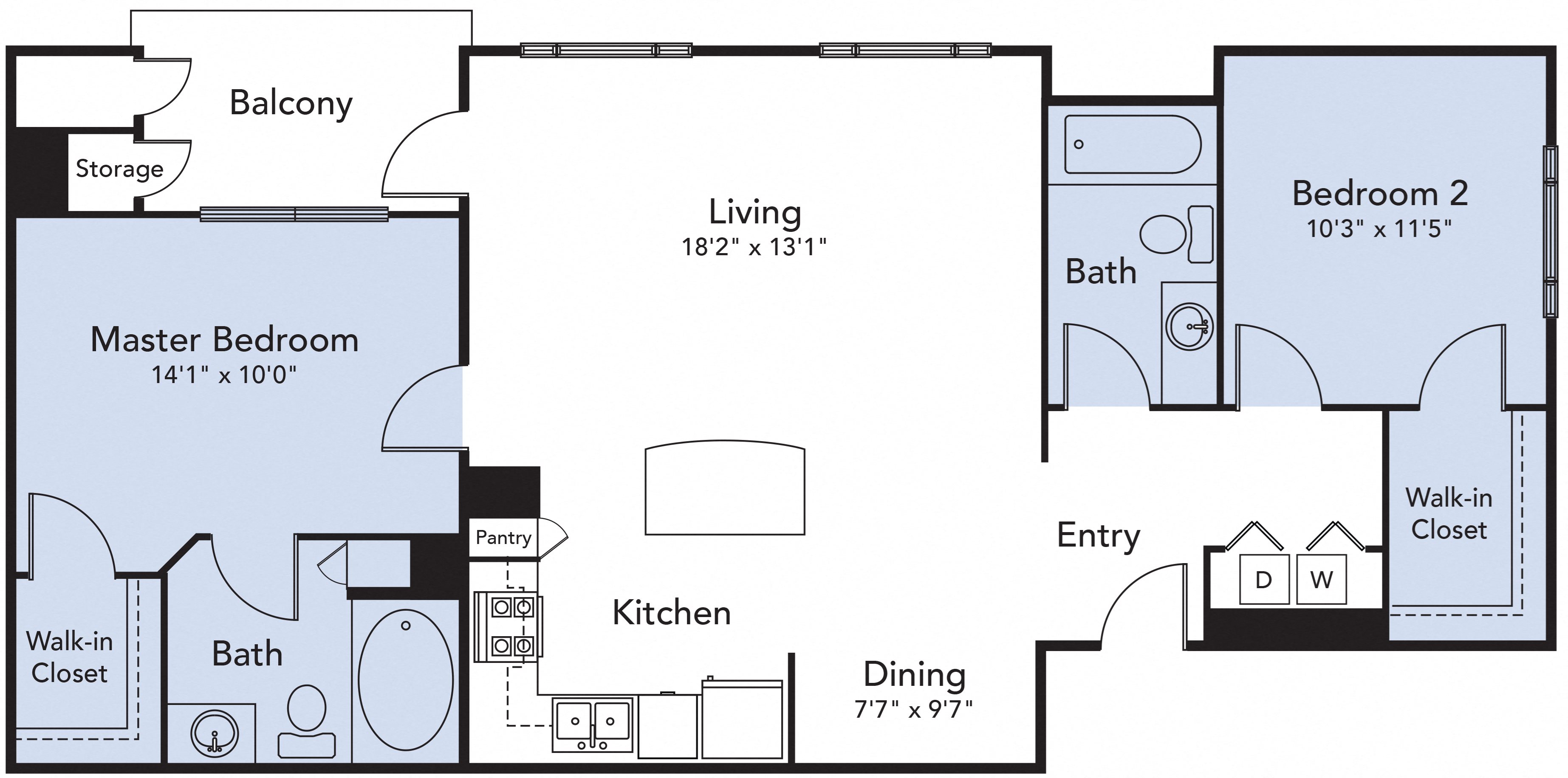 Naranco - 2 Bedroom