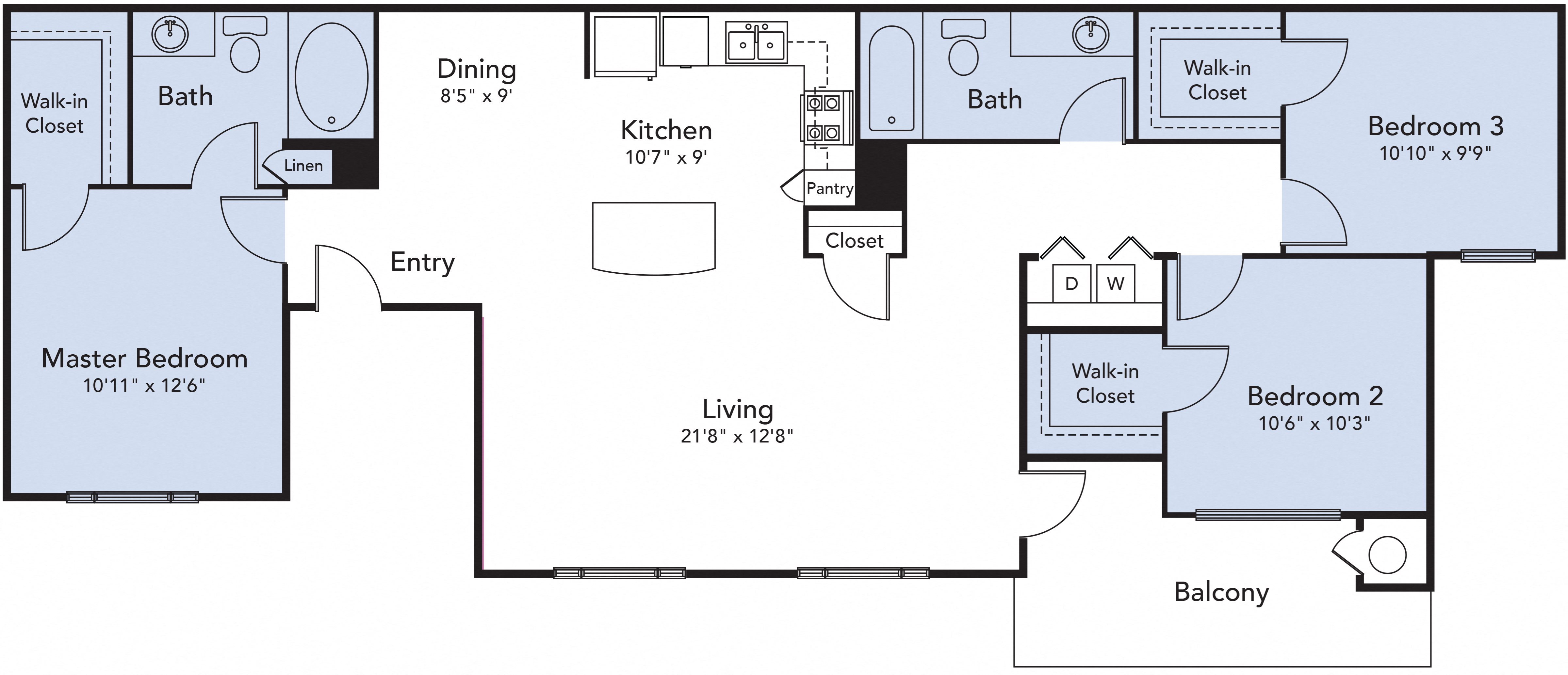 Pelayo - 3 Bedroom
