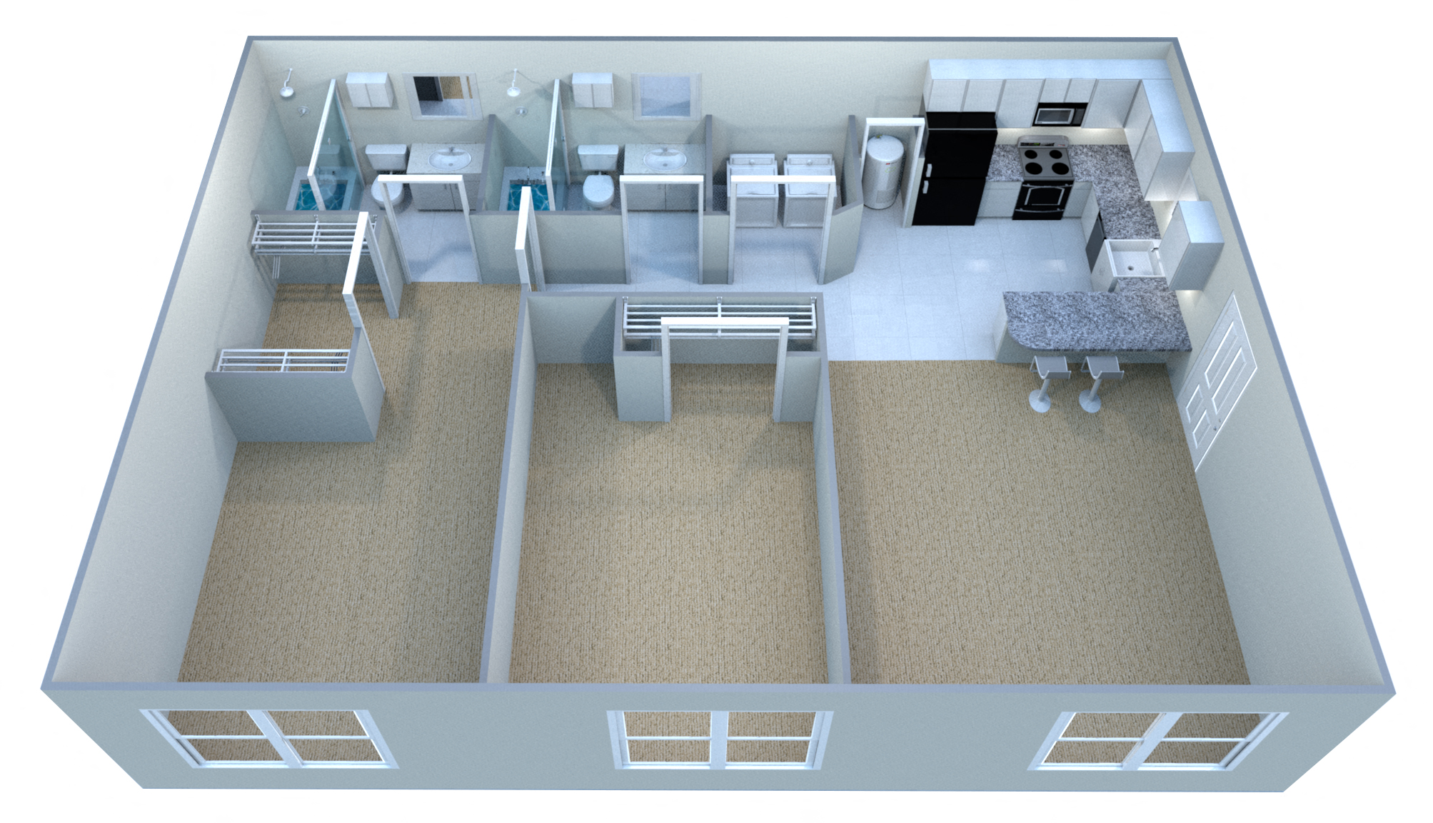 Suite A Floorplan