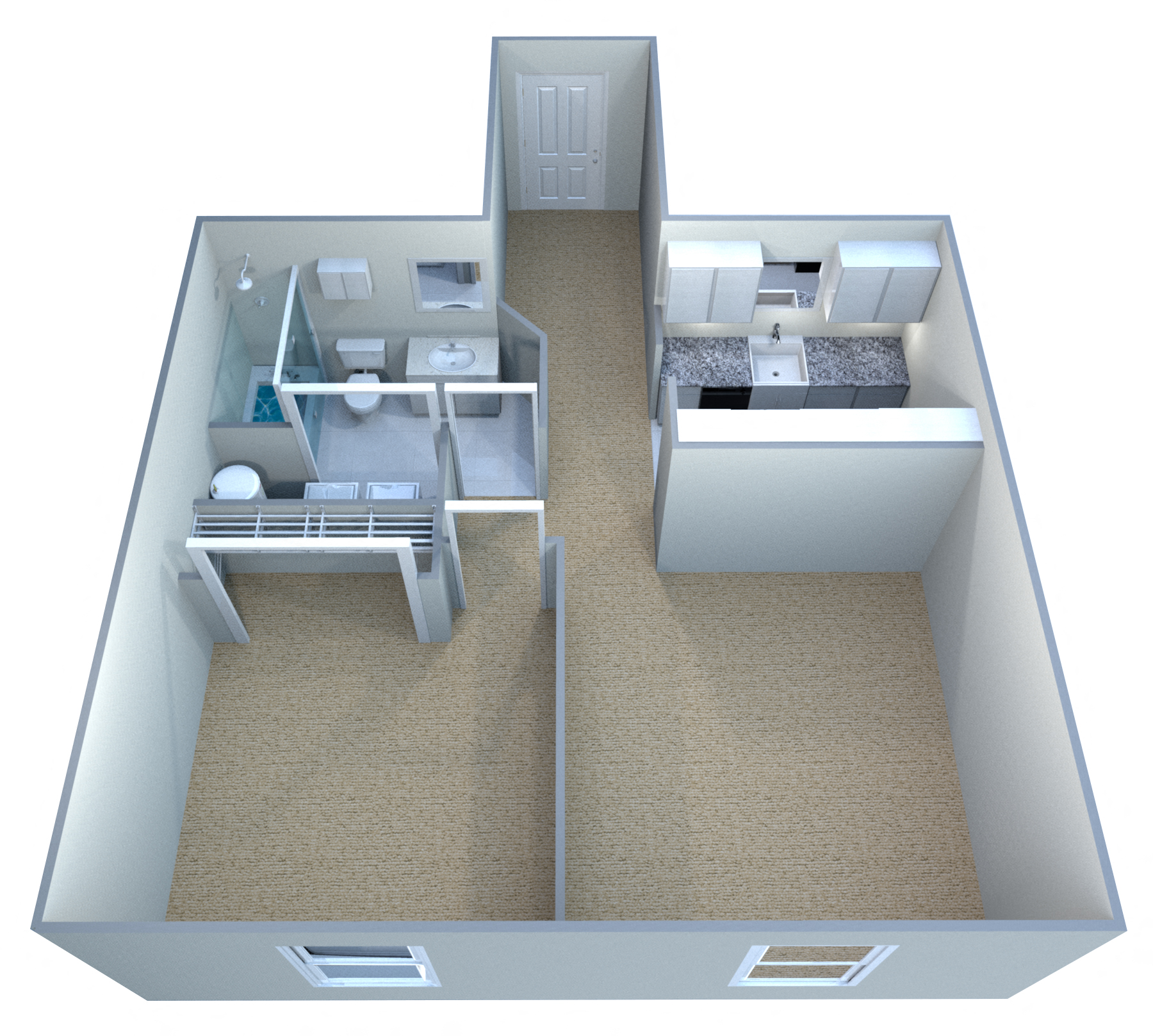 Suite A Floorplan
