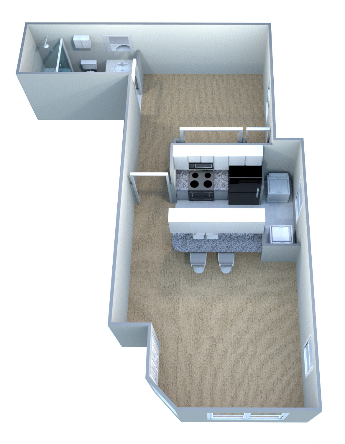 Suite A Floorplan