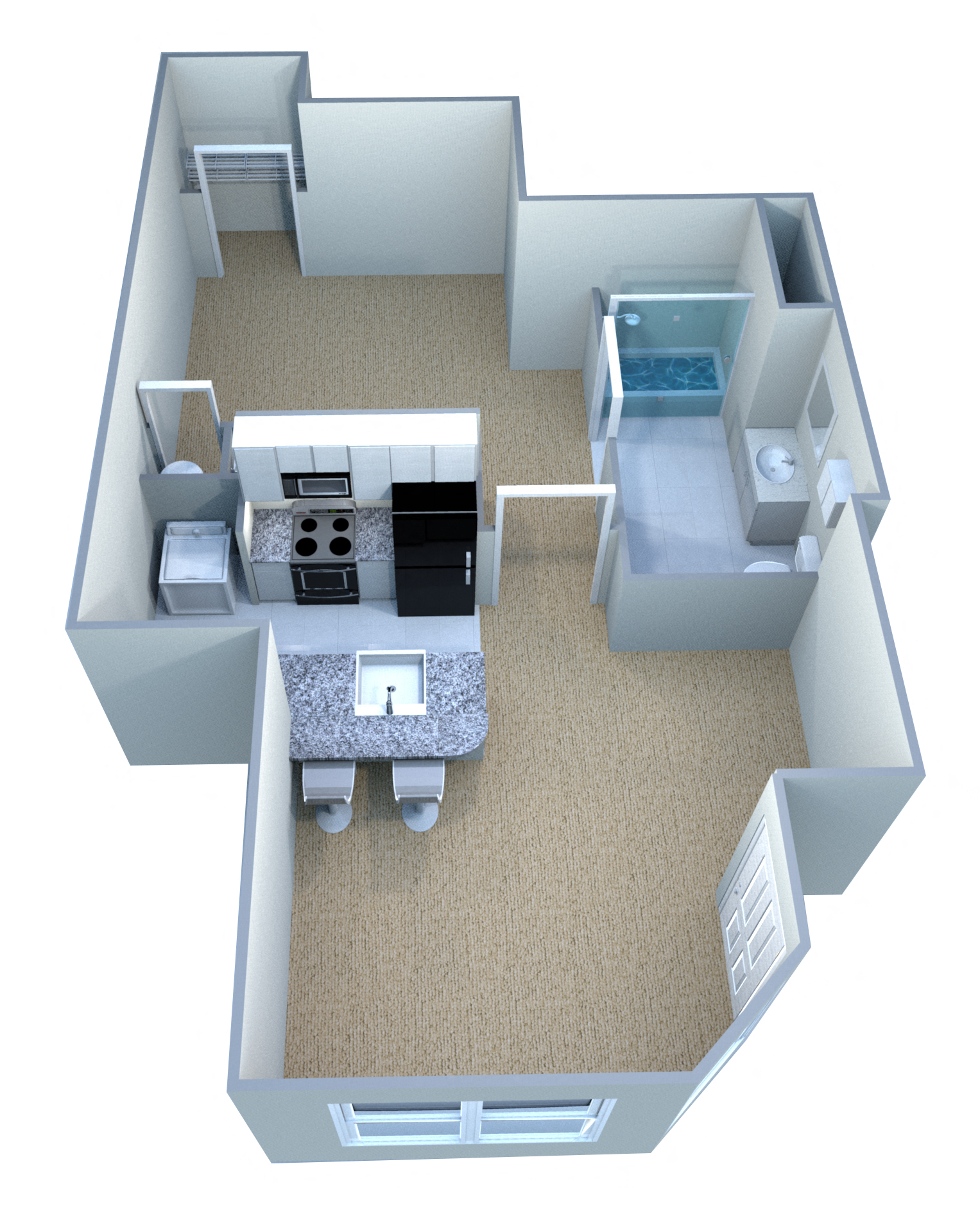 Suite A Floorplan