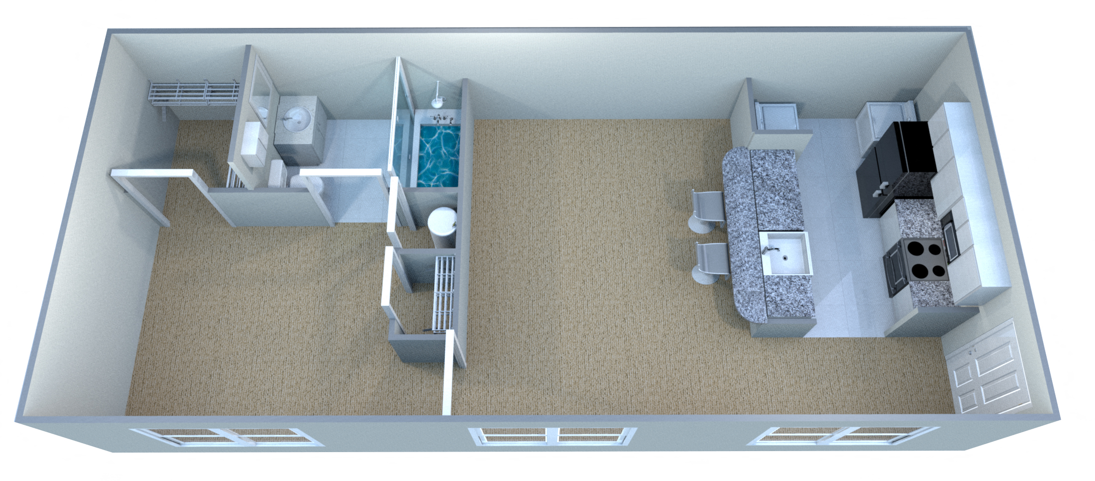 Suite A Floorplan