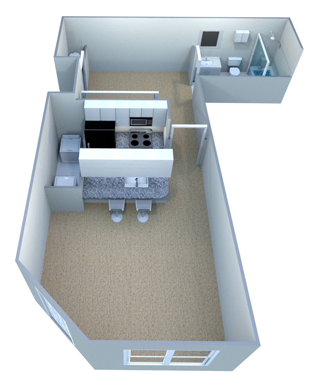 Suite A Floorplan