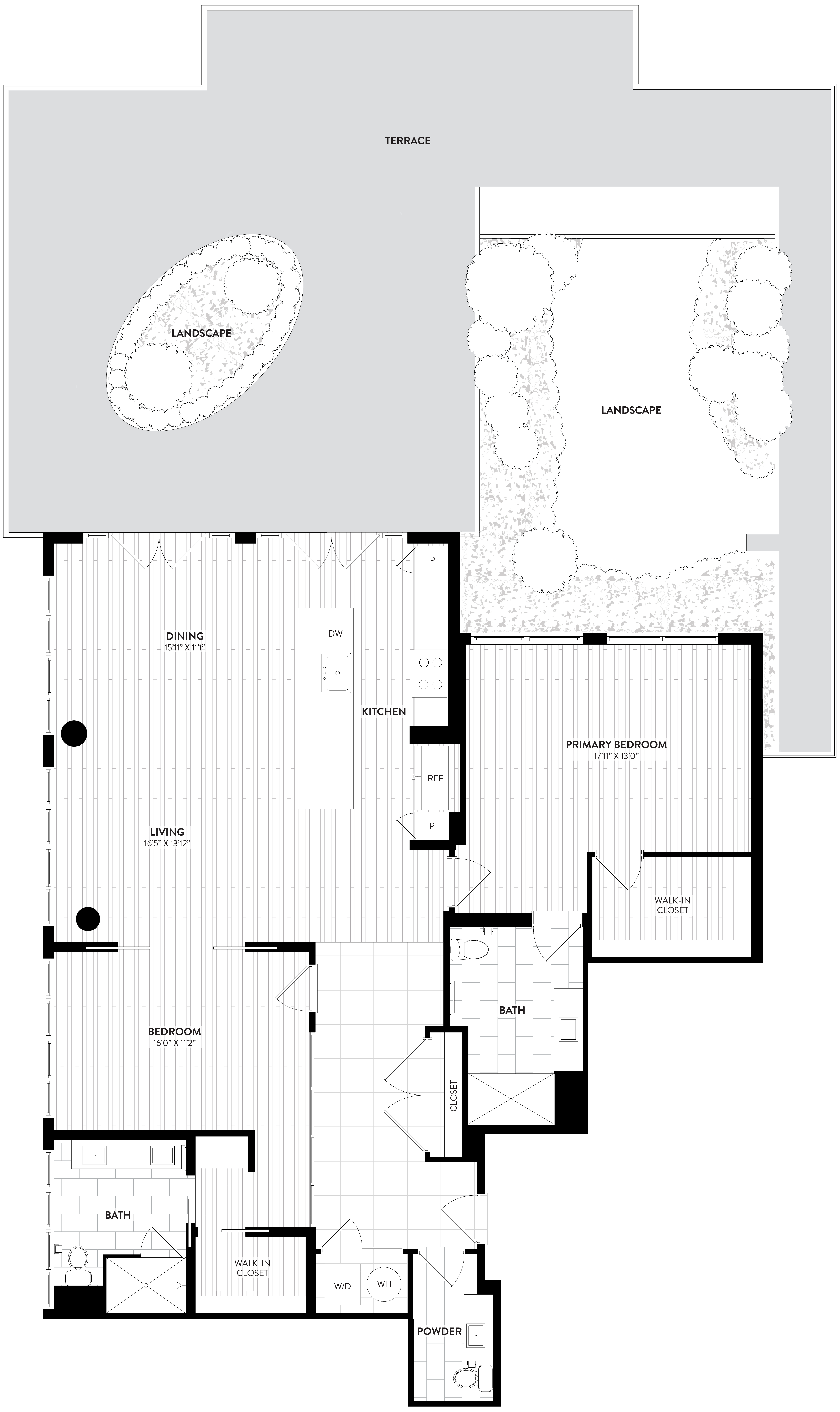 Floor Plan Image of Apartment Apt PH01