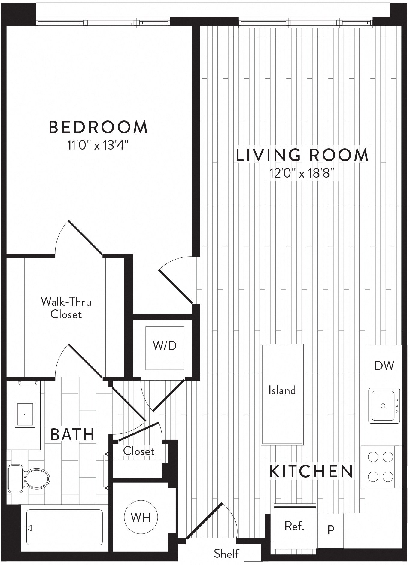 APT. 727 floor plan thumb