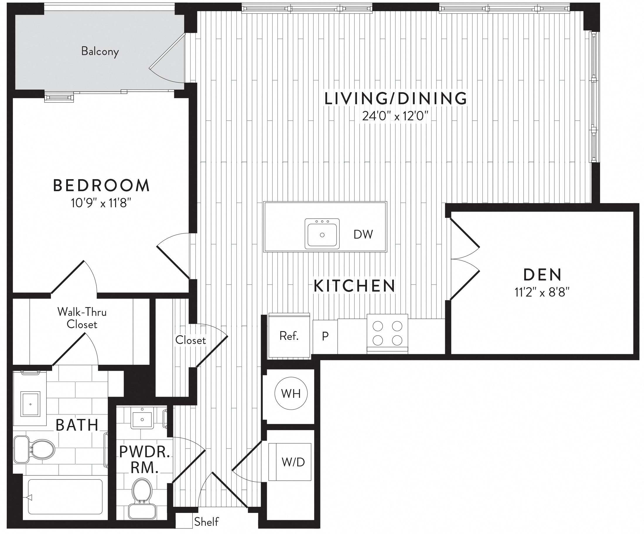 apartment 852 floor plan
