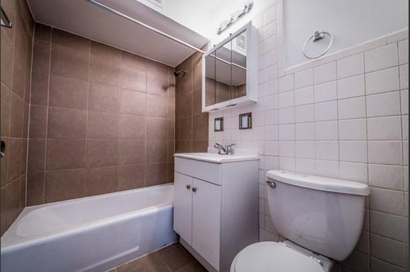 Bathroom at Apartments for rent in Dolton, IL