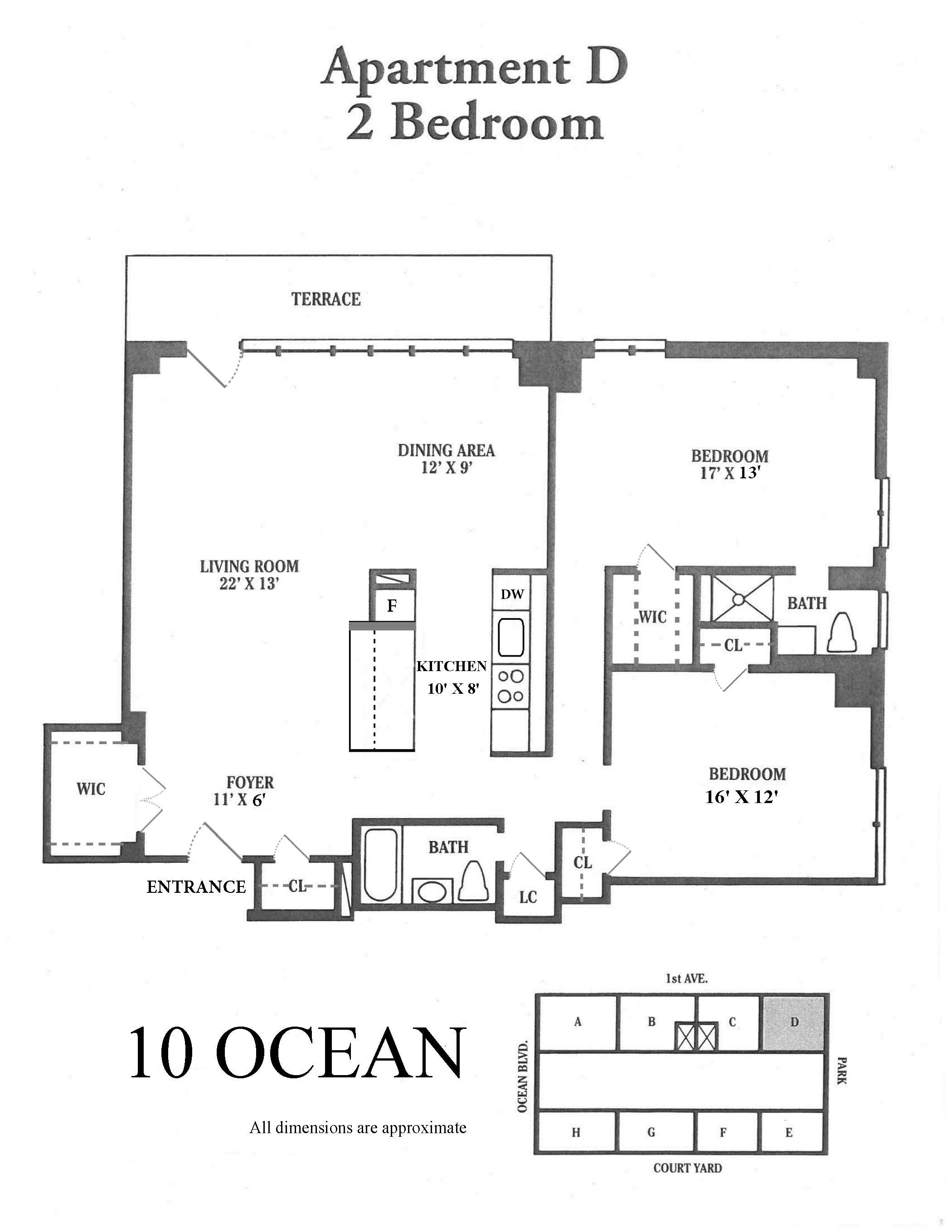Floor Plans of ELK Harbor View LLC in Atlantic Highlands, NJ
