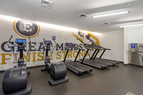 Fitness Center With Updated Equipment at The Edison at Union Market, Washington