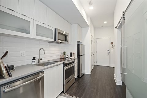 Fully Equipped Kitchen at The Edison at Union Market, Washington, Washington