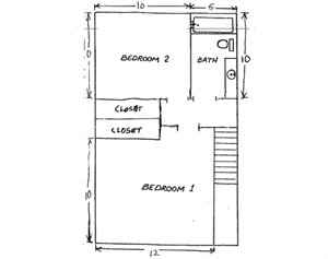 2 Bedroom 2nd Floor
