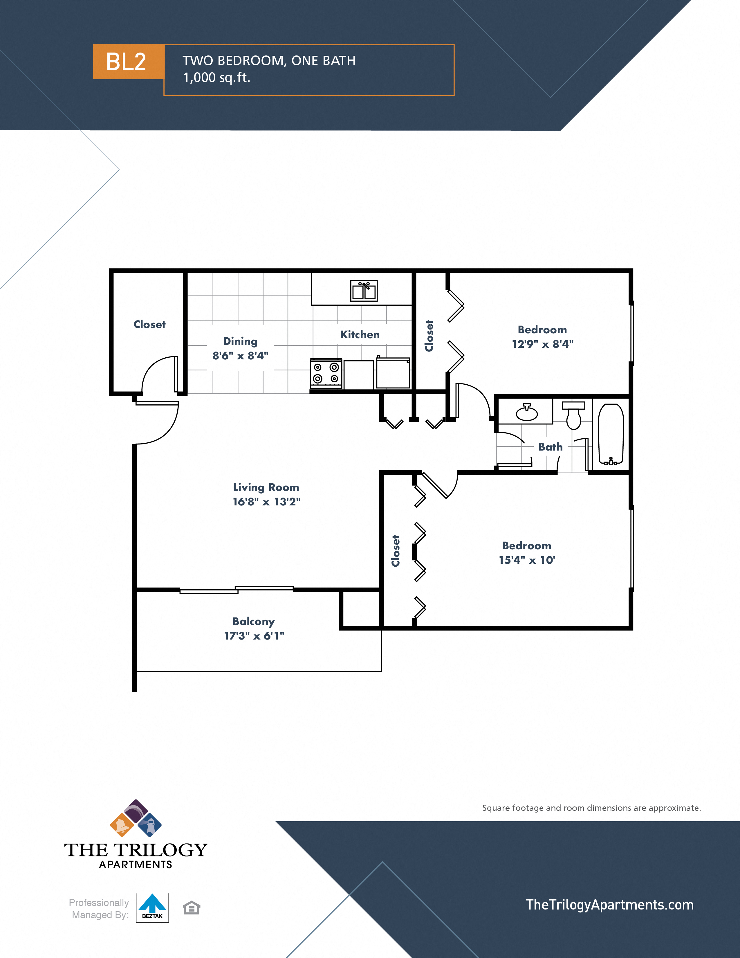 B2 floor plan