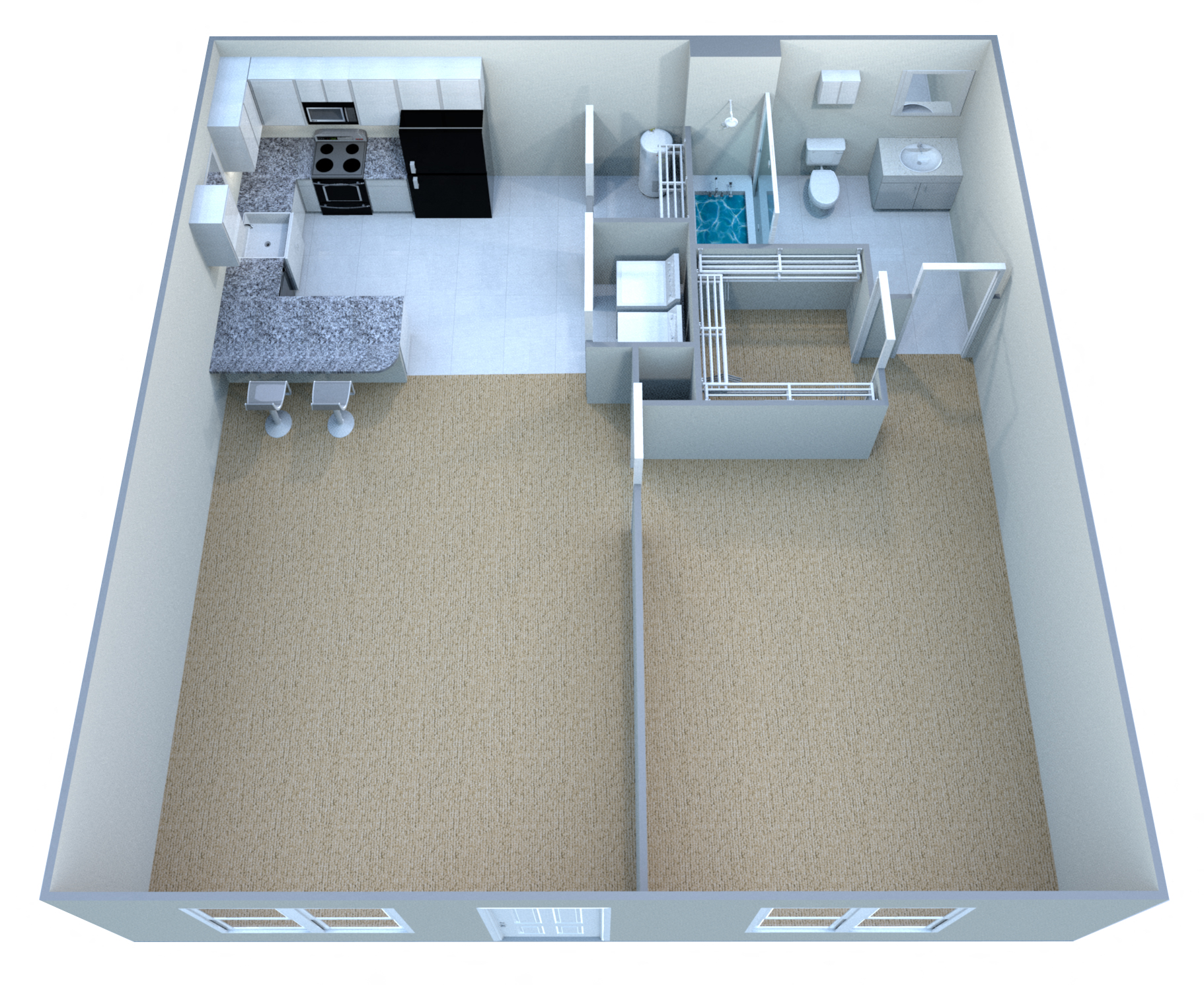 Suite A Floorplan