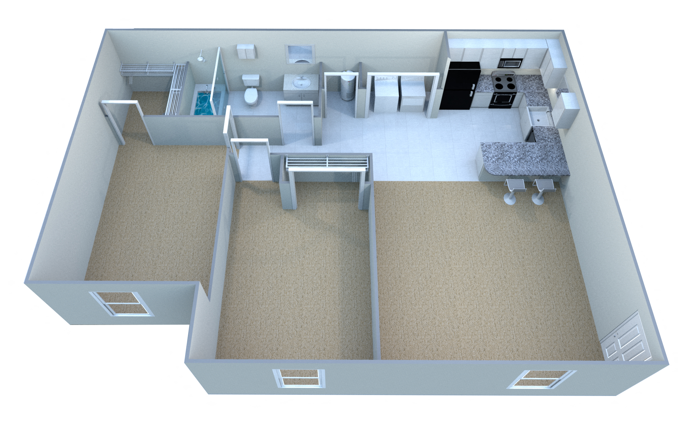 Suite A Floorplan