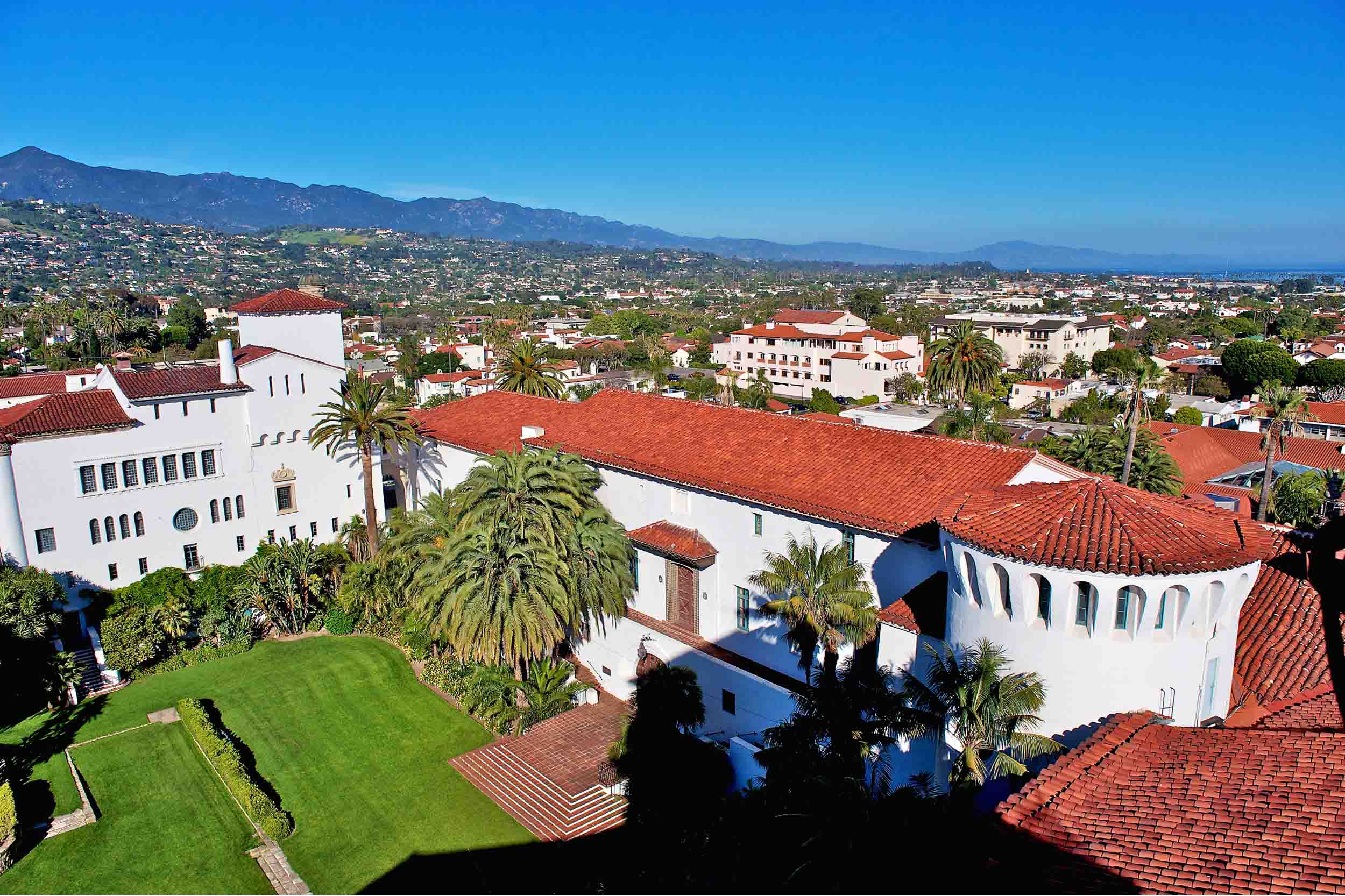 Santa Barbara Courthouse View