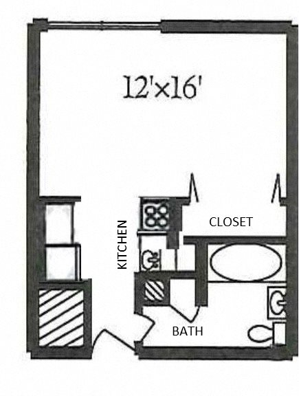 Studio Floor Plan