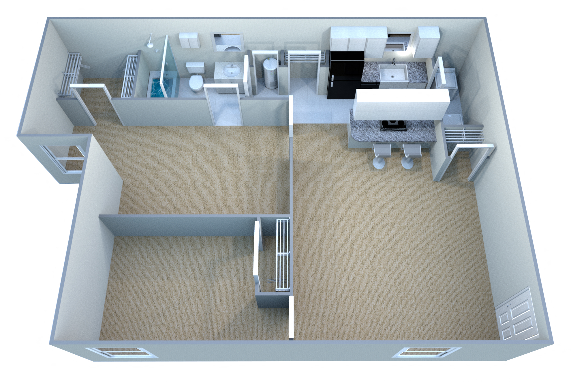 Classic Deluxe Phase I floor plan