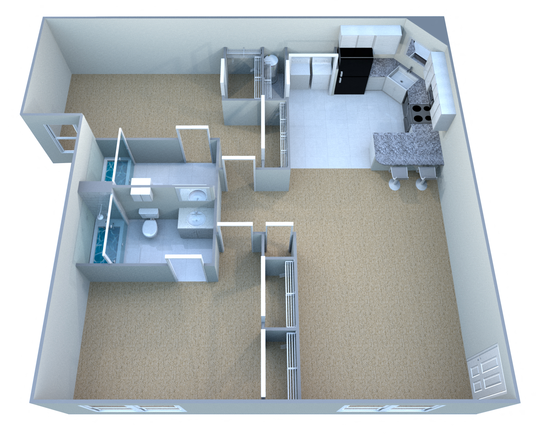 Custom Deluxe I floor plan