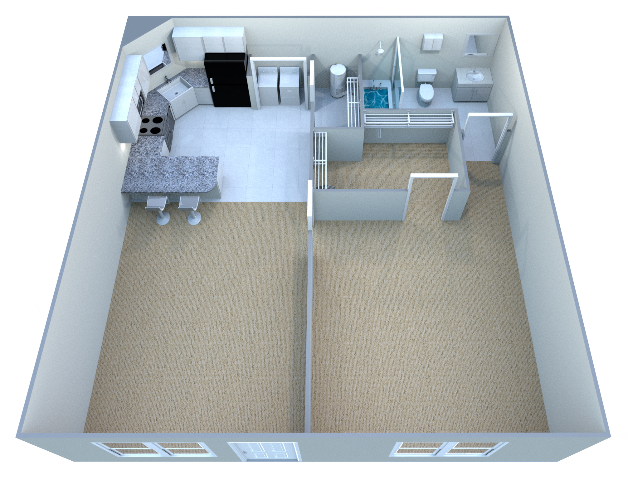 Custom Deluxe III floor plan
