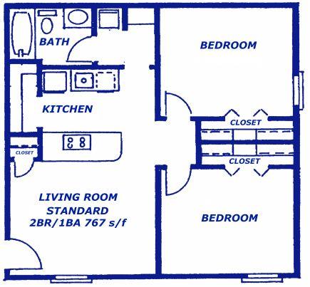 Suite A Floorplan
