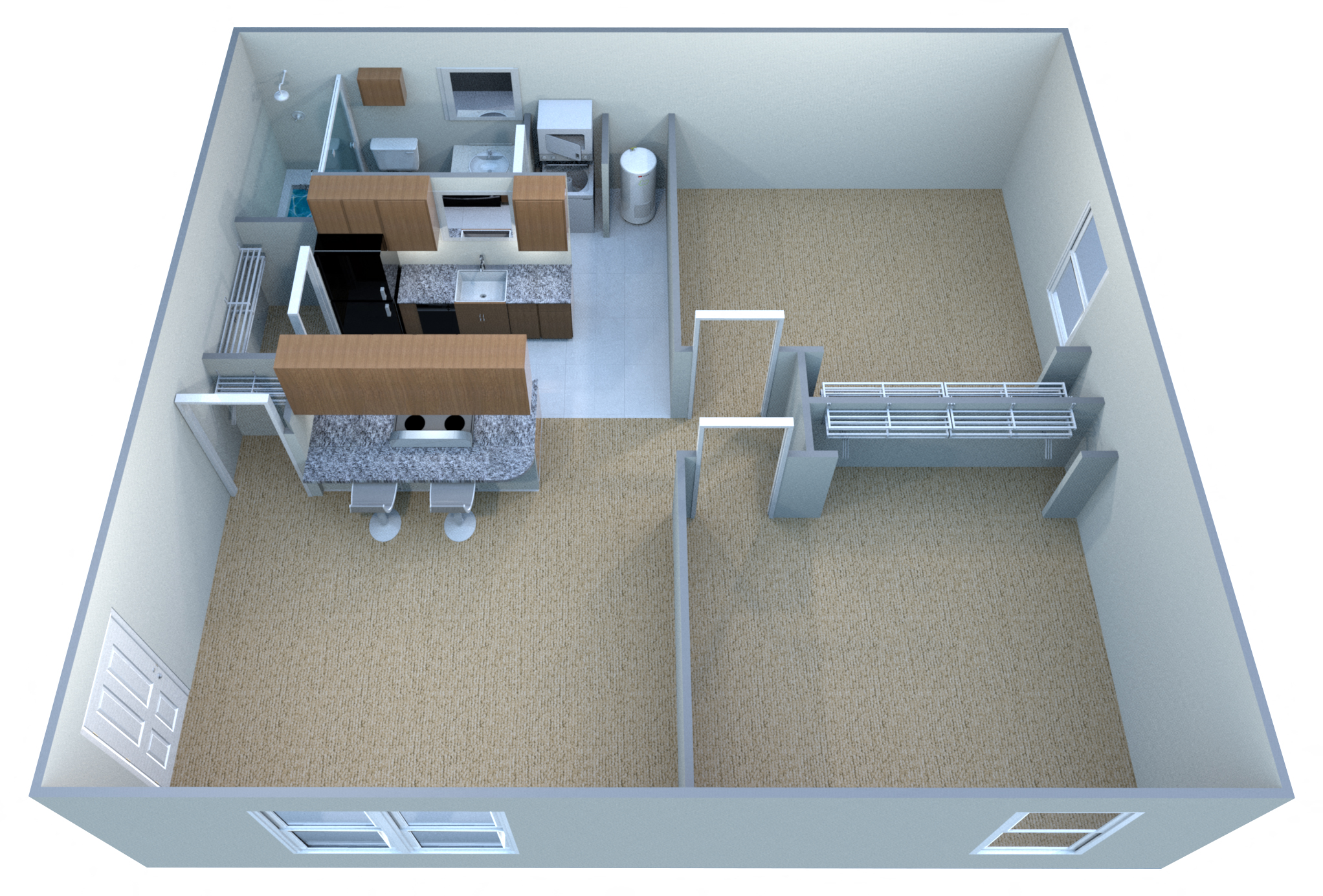 Suite A Floorplan