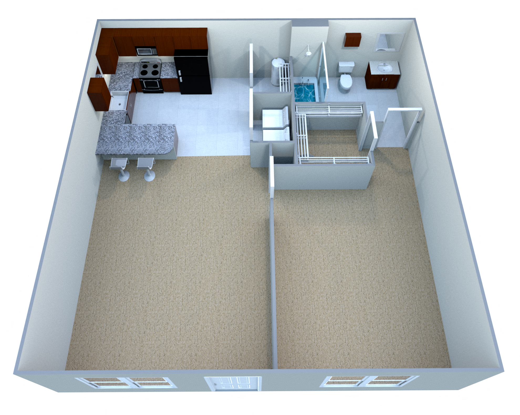 Suite A Floorplan
