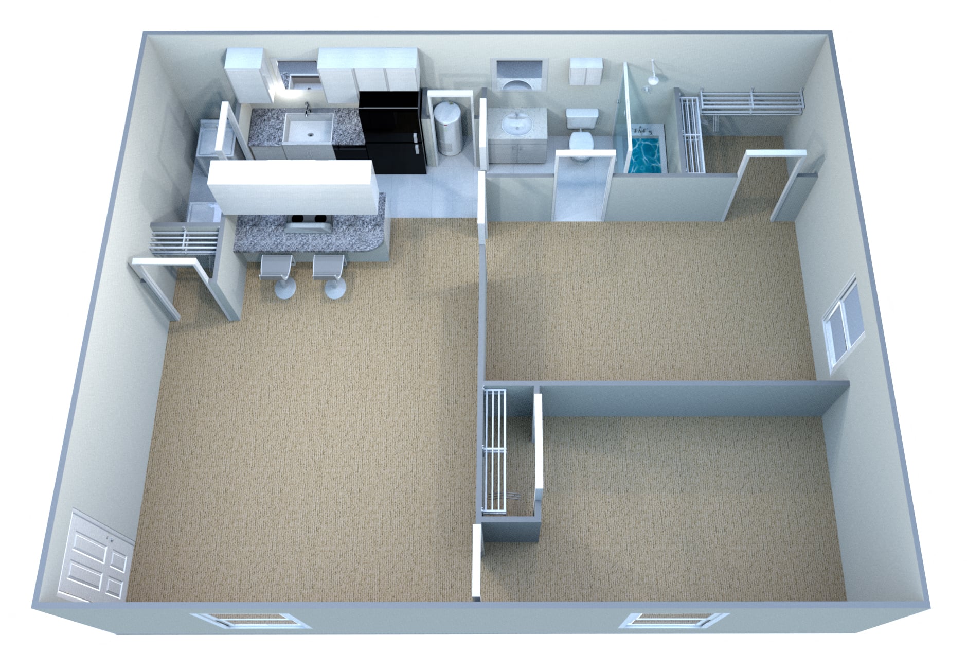Suite A Floorplan