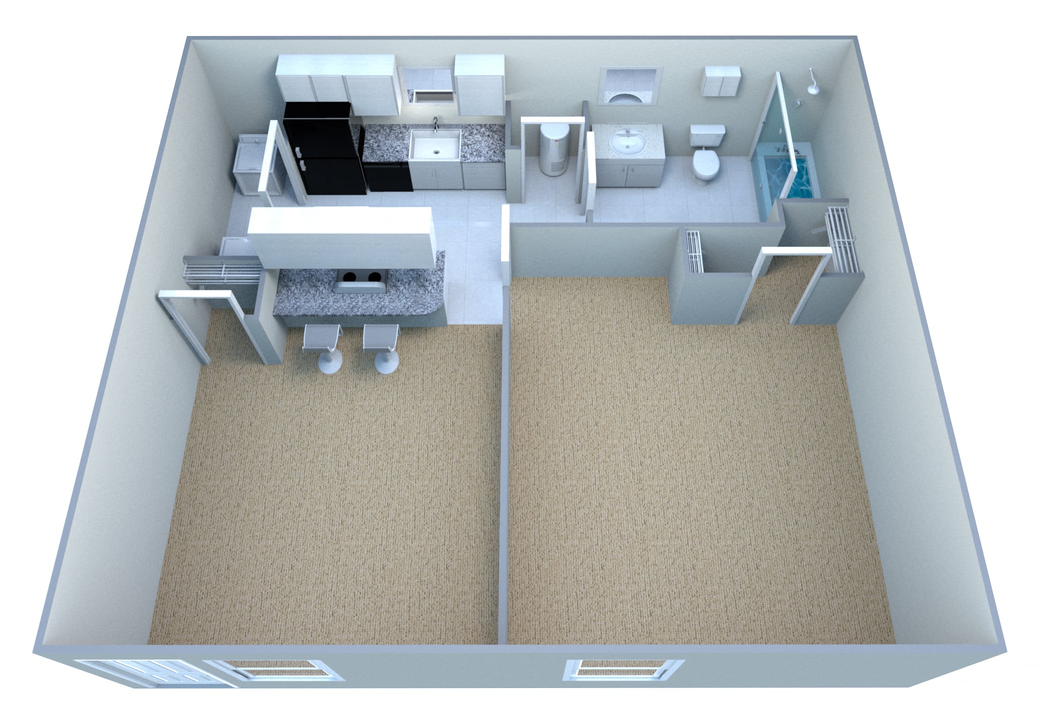Suite A Floorplan