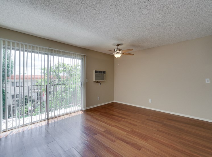 Living Room With Attached Balcony at Park Merridy, Northridge