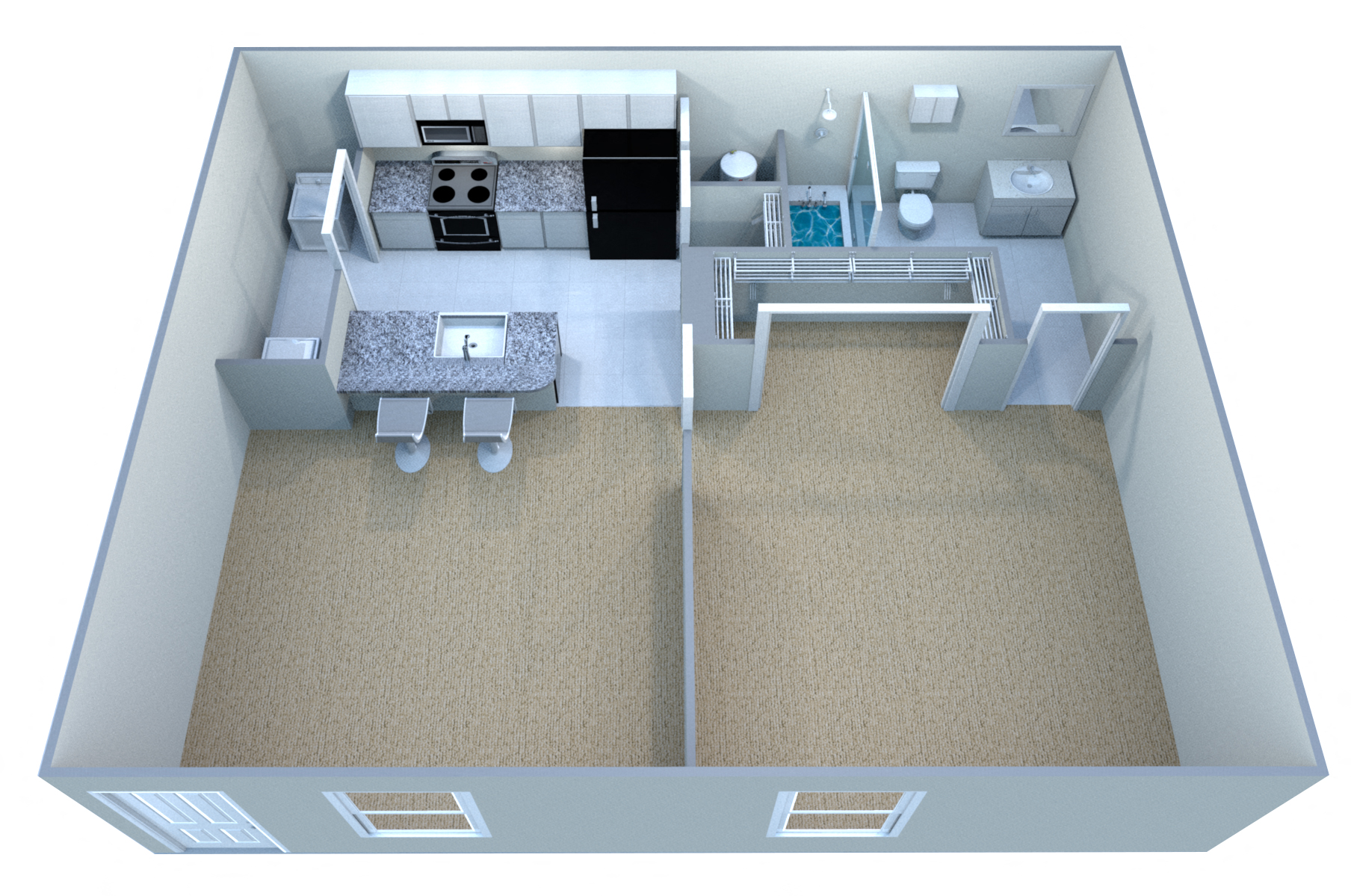 Floor Plans of The Greens at Derby I/II in Derby, KS