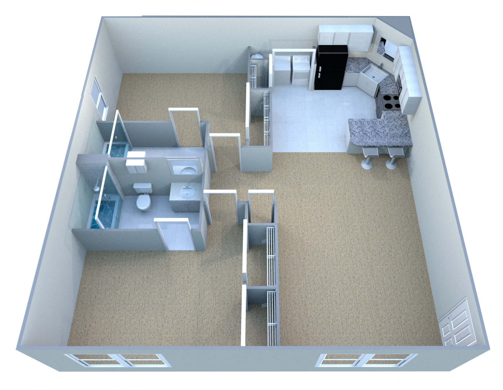 Suite A Floorplan
