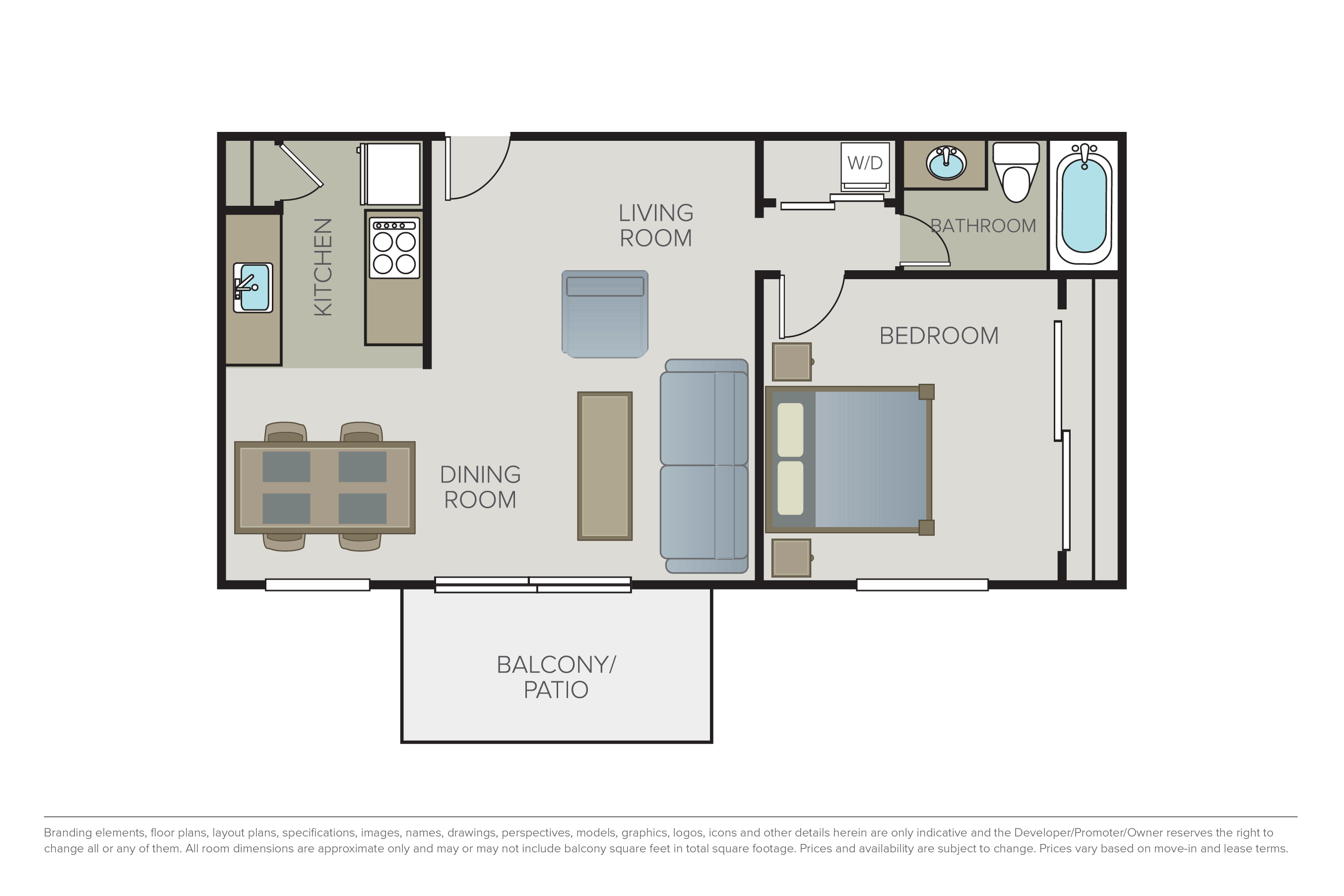 Plan 1A floor plan