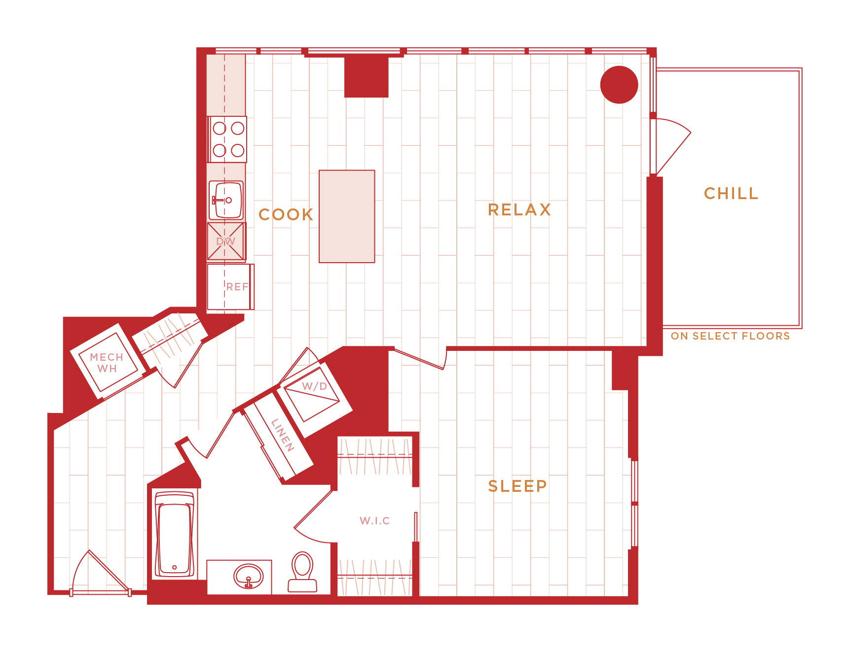 Floor Plan Image of Apartment Apt 10-0503