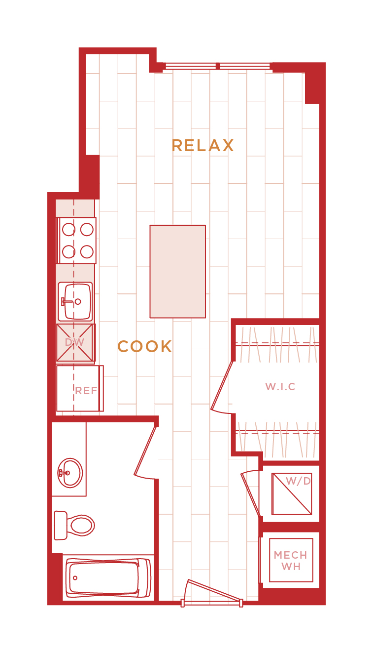 Floor Plan Image of Apartment Apt 10-A